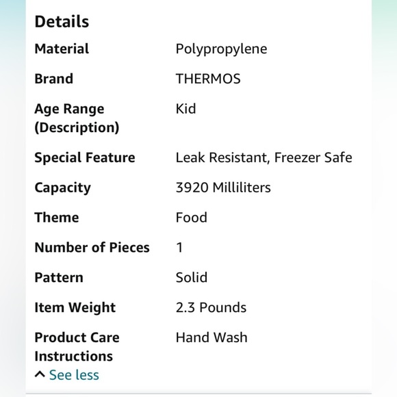 THERMOS family fresh lunch box [2] stage 3920ml Green DJF-4000 G (japan import) - Picture 8 of 8